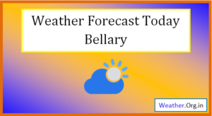 bellary weather today