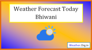 bhiwani weather today