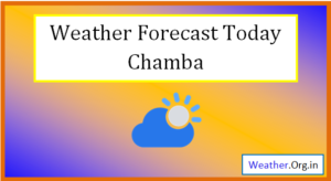 chamba weather today