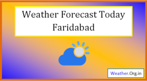faridabad weather today