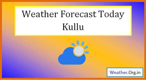 kullu weather today