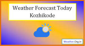 kozhikode weather today